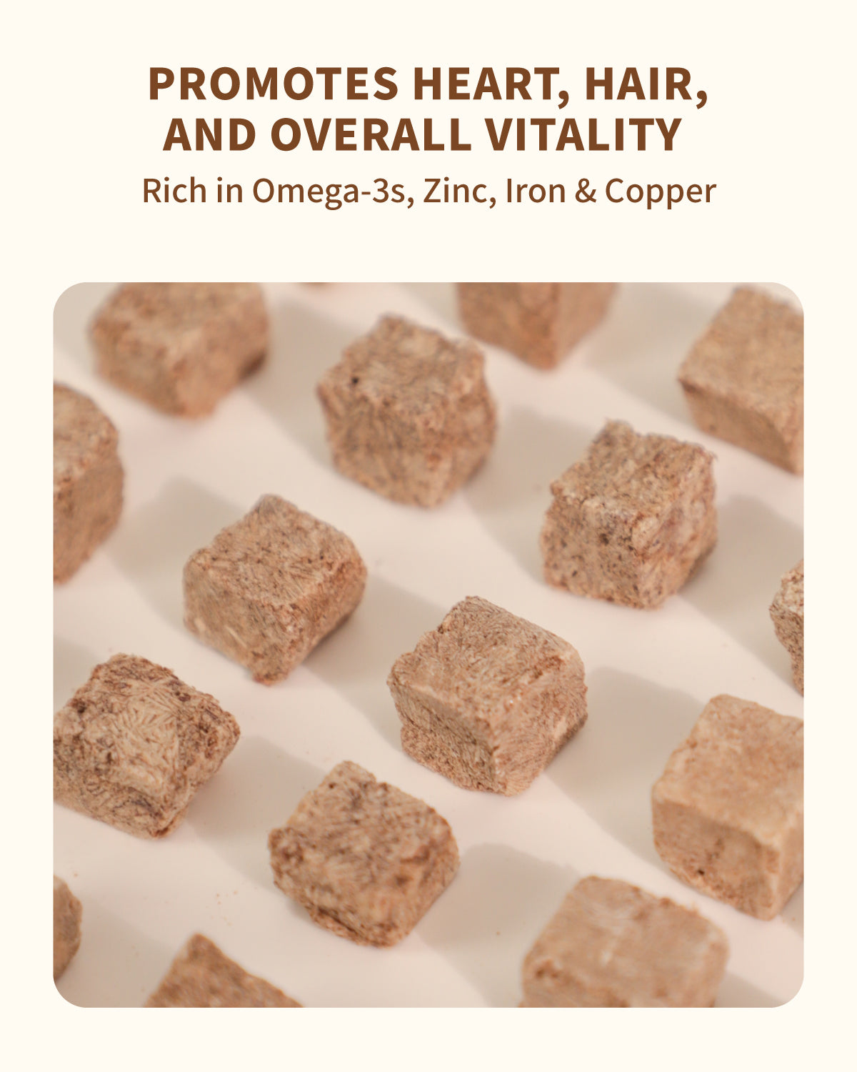 PET-EVER Freeze Dried Raw Cat & Dog Treats Freeze Dried Lamb Liver,Whole Cut Raw Treats for Heart, Coat & Immune Health